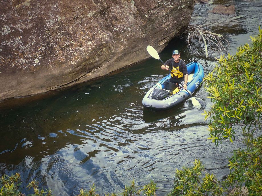 Grose River Packrafting from Burralow Creek Junction to Navua Reserve