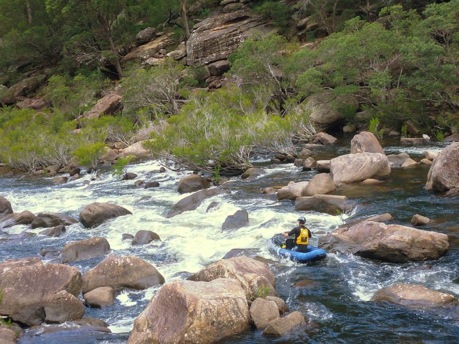 Grose River Packrafting from Burralow Creek Junction to Navua Reserve