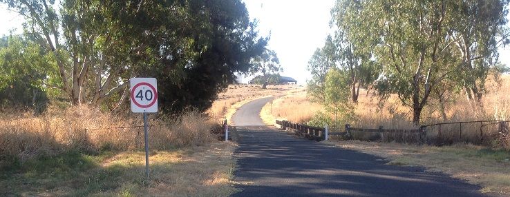 Cullanes Bridge - Belubula river - Canowindra