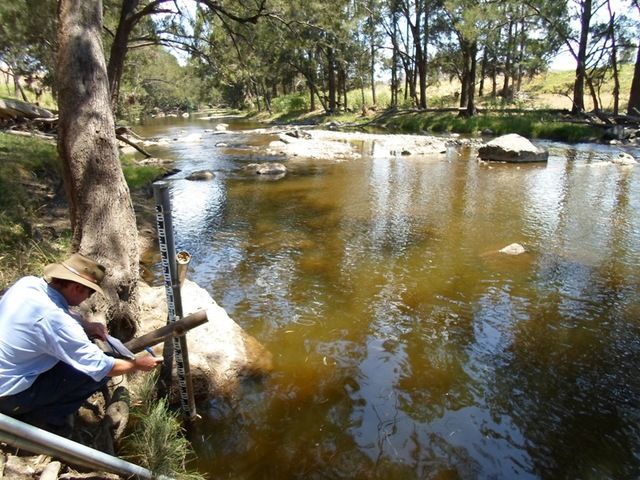 Belubula, Needles gauge downstream