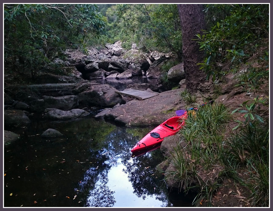 River Oak Crossing (as far as you can paddle upstream) River Oak Crossing
