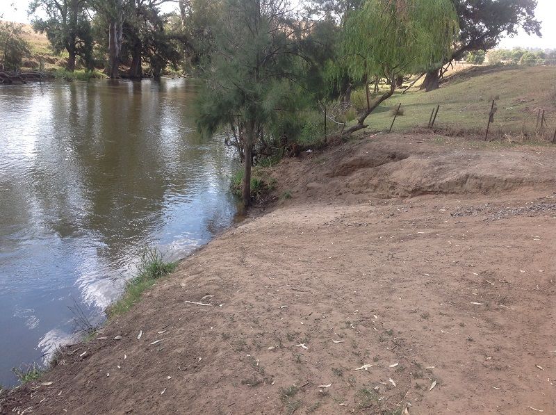 Cudgelo ln park on the Lachlan river
