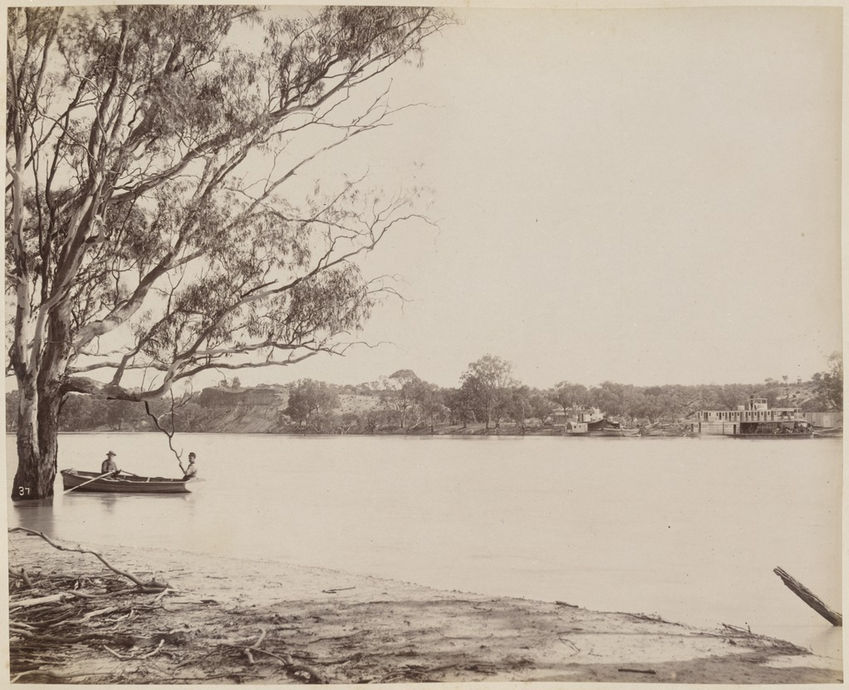 Customs House at the junction of New South Wales, Victoria and South Australia, circa 1886, Photographer Charles Bayliss Sorry, the photo didn't load properly on your system
