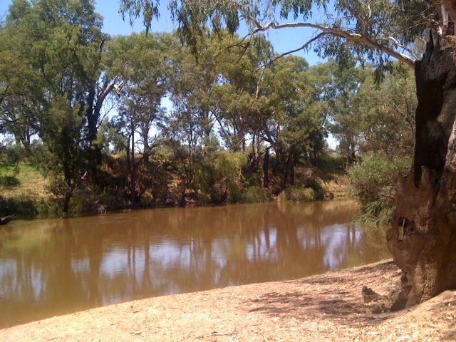 Farley Beach, Lachlan river, below Cowra