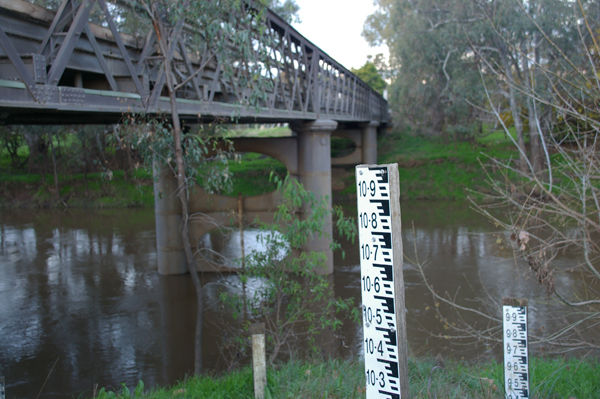 Forbes Iron bridge over Lachlan river