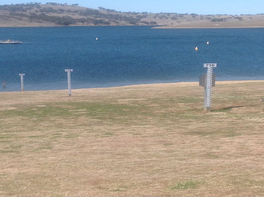 Chifley Dam capacity indicators 