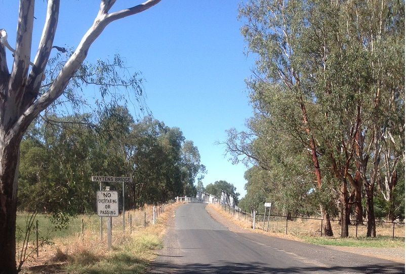 Paytons Bridge over Lachlan River- Eugowra