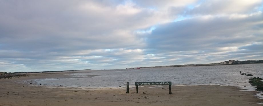 The mouth of the Murray River taken in Nov 2016 whilst about 60ML/day was flowing out Sorry, the photo didn't load properly on your system