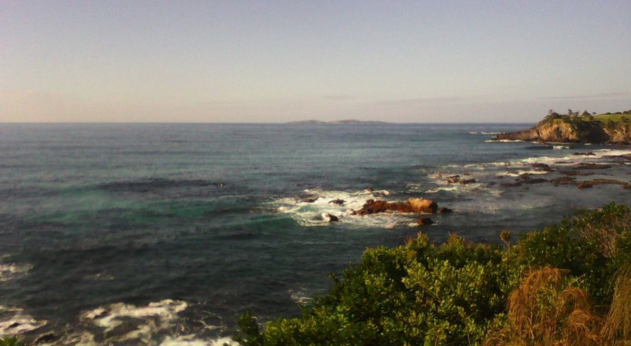 looking south from Narooma