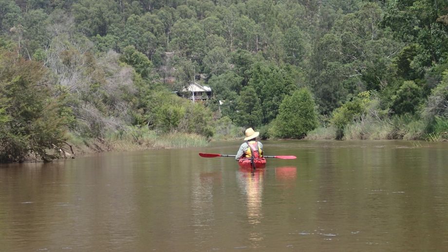 MacDonald river approaching St Albans