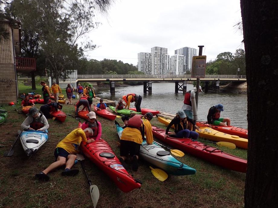Rivers Canoe Club getting ready to launch