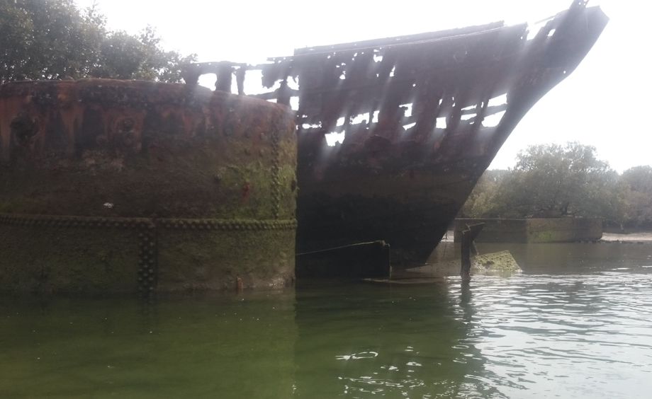 Sunbeam, 3 masted barque abandoned in Oct 2010 Sorry, the photo didn't load properly on your system