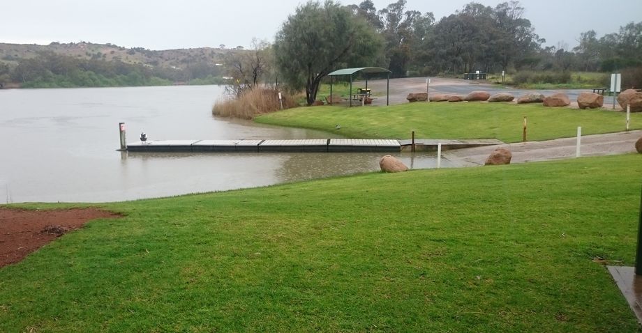 Walkers Flat boatramp, picnic area, bbq, toilets, picnic tables, covered area. Sorry, the photo didn't load properly on your system
