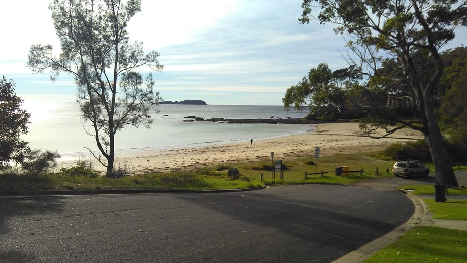 Wimbie Beach with the Tollgate Islands in the background Wimbie Beach