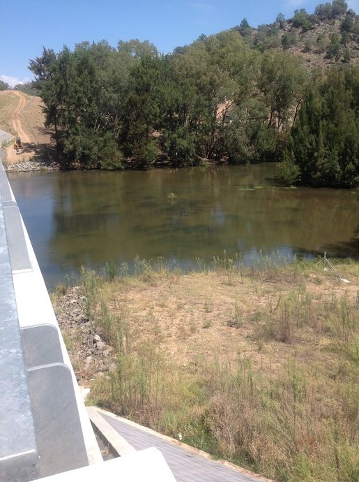 Lachlan river below new bridge