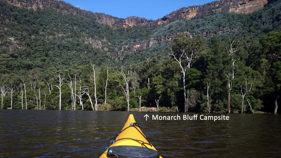 Monarch Bluff Campsite Monarch Bluff Campsite Photo